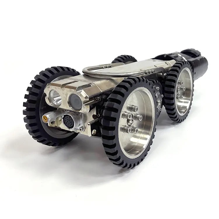 Inspection Sewer Pipe CCTV Crawler Robot 2MP Zoom