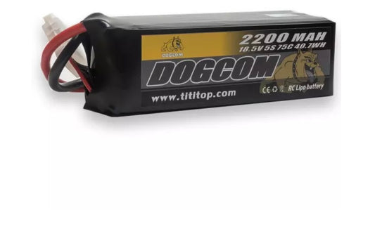 Dogcom 75C 5S 2200mAh 18.5V LiPo Battery XT60 For Street League