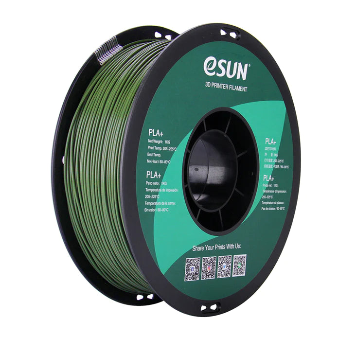 eSUN 3D Filaments: High-Quality, High-Performance PLA+ for Superior 3D Printing 1.75mm 1kg Roll