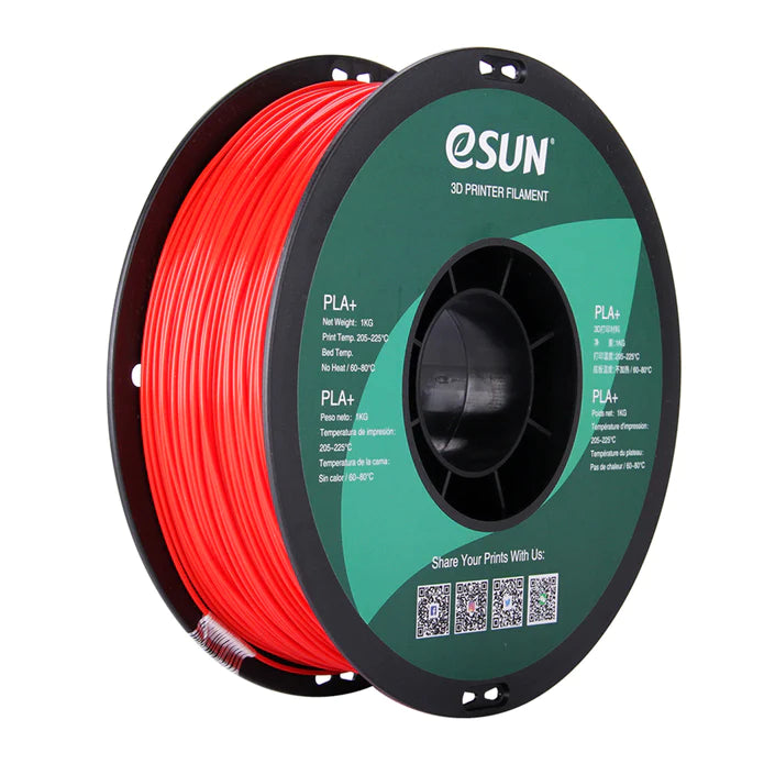 eSUN 3D Filaments: High-Quality, High-Performance PLA+ for Superior 3D Printing 1.75mm 1kg Roll