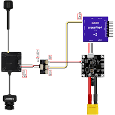 Radiolink Crossflight Flight Controller 2-12S 10 PWM FC wih OSD