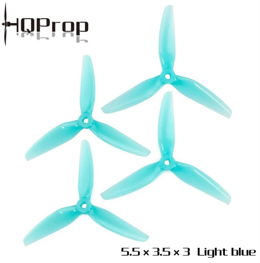 HQProp 5.5×3.5×3 Poly Carbonate Propeller (set of 4)