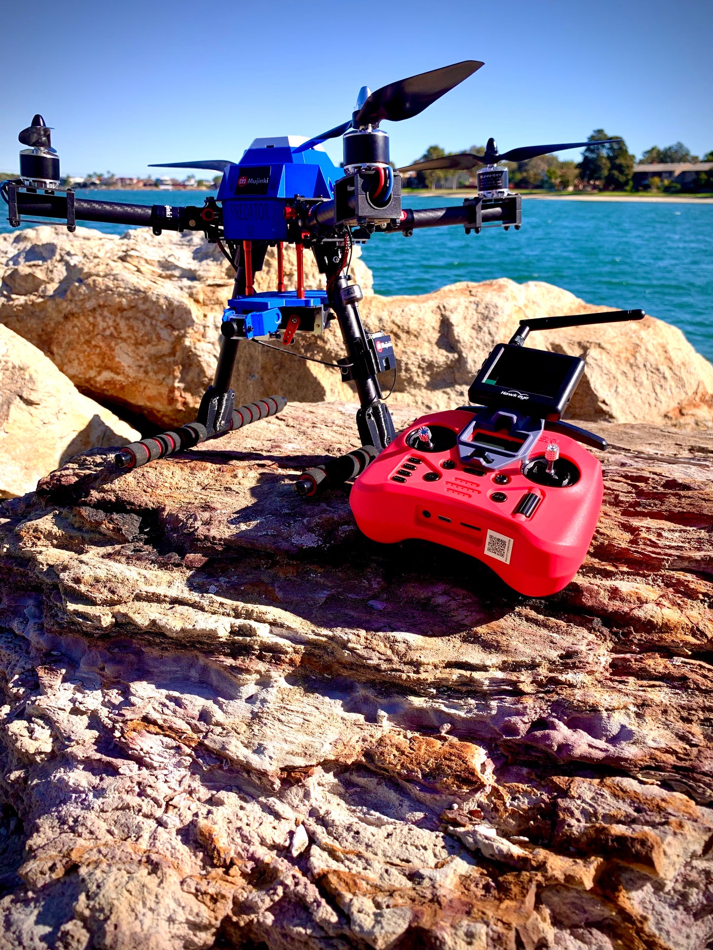 Mujinki MPD Predator V2 DJI HD Fishing Drone Pro Edition RTF Kit **DJI Digital Model**