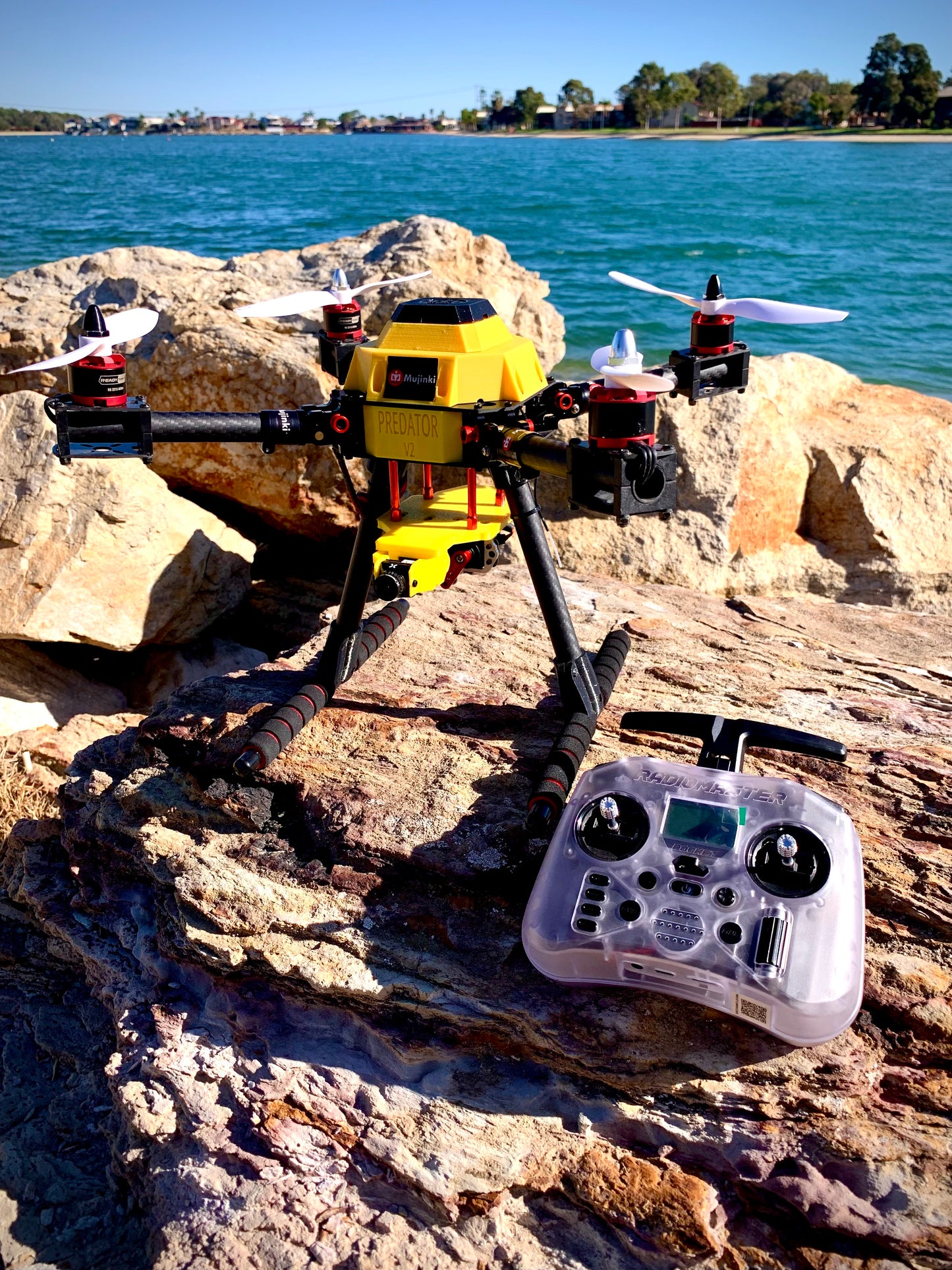 Mujinki MPD Predator V2 DJI HD Fishing Drone Pro Edition RTF Kit **DJI Digital Model**